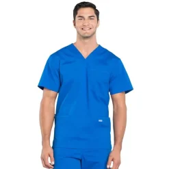 Cherokee WW Professionals Scrub Tops*Cherokee Workwear Professionals Men's V-Neck Scrub Top