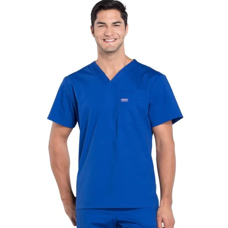 Cherokee WW Professionals Scrub Tops*Cherokee Workwear Professionals Men's V-Neck Scrub Top