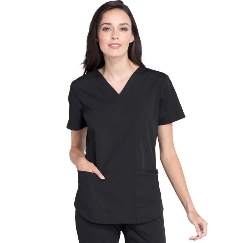 Cherokee WW Professionals Scrub Tops*Cherokee Workwear Professionals Women's V-Neck Scrub Top