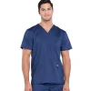 Cherokee WW Revolution Scrub Tops*Cherokee Workwear Revolution Men's V-Neck Scrub Top