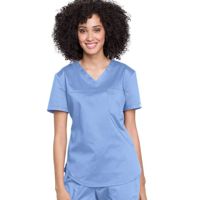 Cherokee WW Revolution Scrub Tops*Cherokee Workwear Revolution Women's V-Neck O.R. Scrub Top