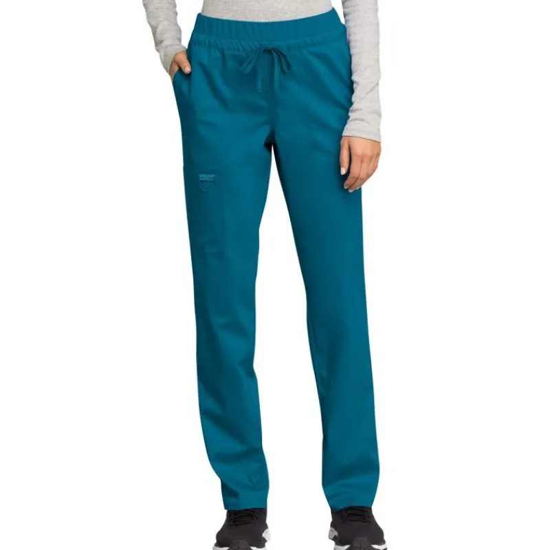 Cherokee WW Revolution Scrub Pants*Cherokee Workwear Revolution Women's Mid Rise Cargo Scrub Pant