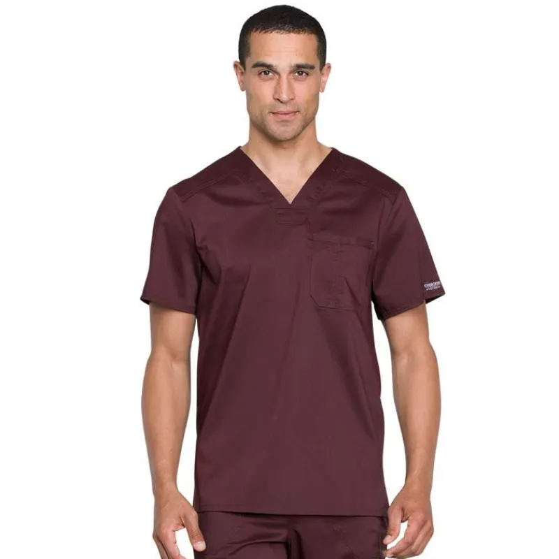 Cherokee WW Revolution Scrub Tops*Cherokee Workwear Revolution Men's V-Neck Scrub Top