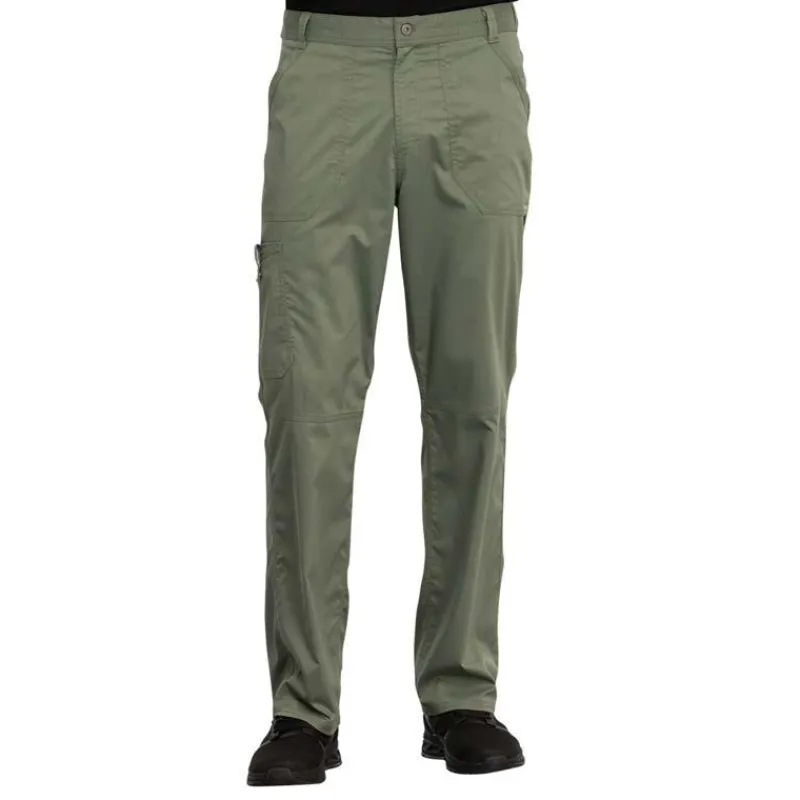 Cherokee WW Revolution Scrub Pants*Cherokee Workwear Revolution Men's Fly Front Cargo Scrub Pant