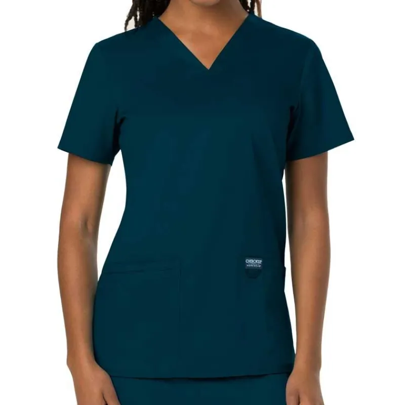 Cherokee WW Revolution Scrub Tops*Cherokee Workwear Revolution Women's V-Neck Scrub Top