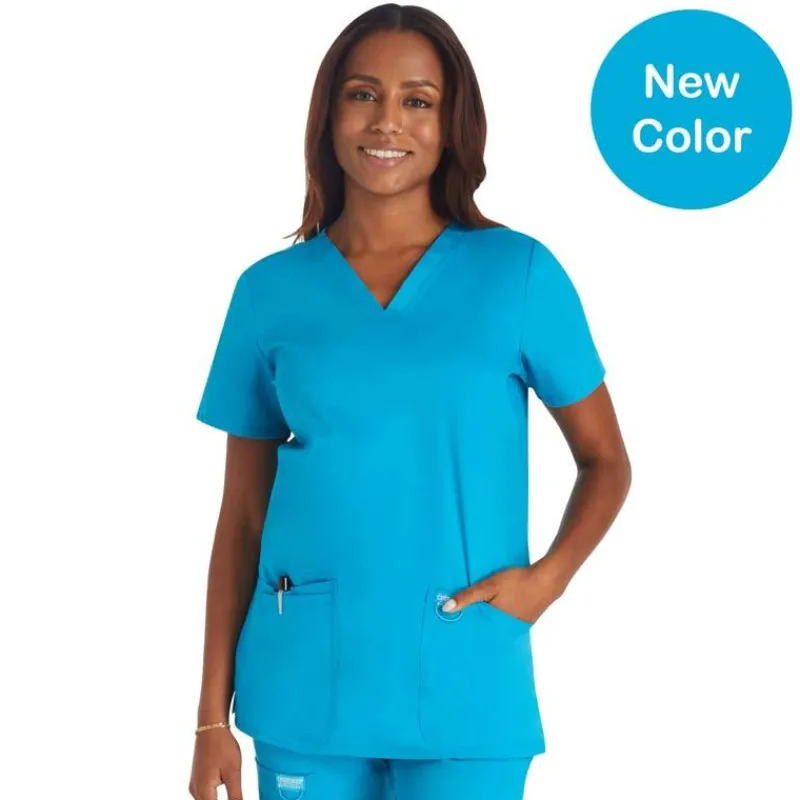 Cherokee WW Revolution Scrub Tops*Cherokee Workwear Revolution Women's V-Neck Scrub Top