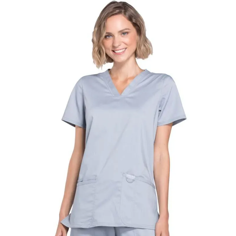 Cherokee WW Revolution Scrub Tops*Cherokee Workwear Revolution Women's V-Neck Scrub Top