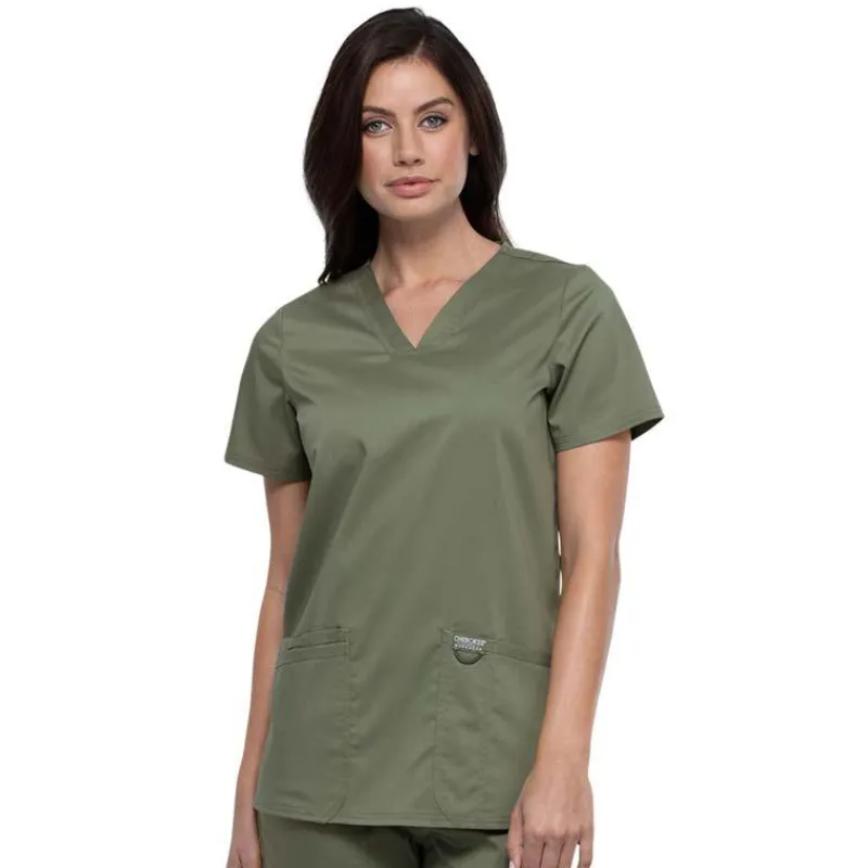 Cherokee WW Revolution Scrub Tops*Cherokee Workwear Revolution Women's V-Neck Scrub Top