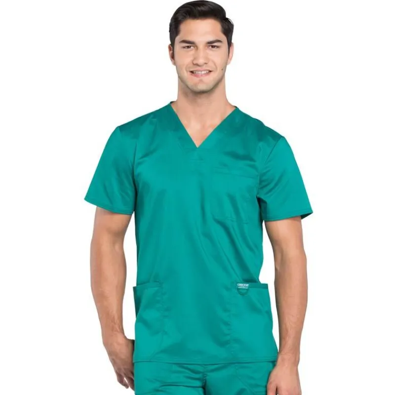 Cherokee WW Revolution Scrub Tops*Cherokee Workwear Revolution Men's V-Neck Scrub Top
