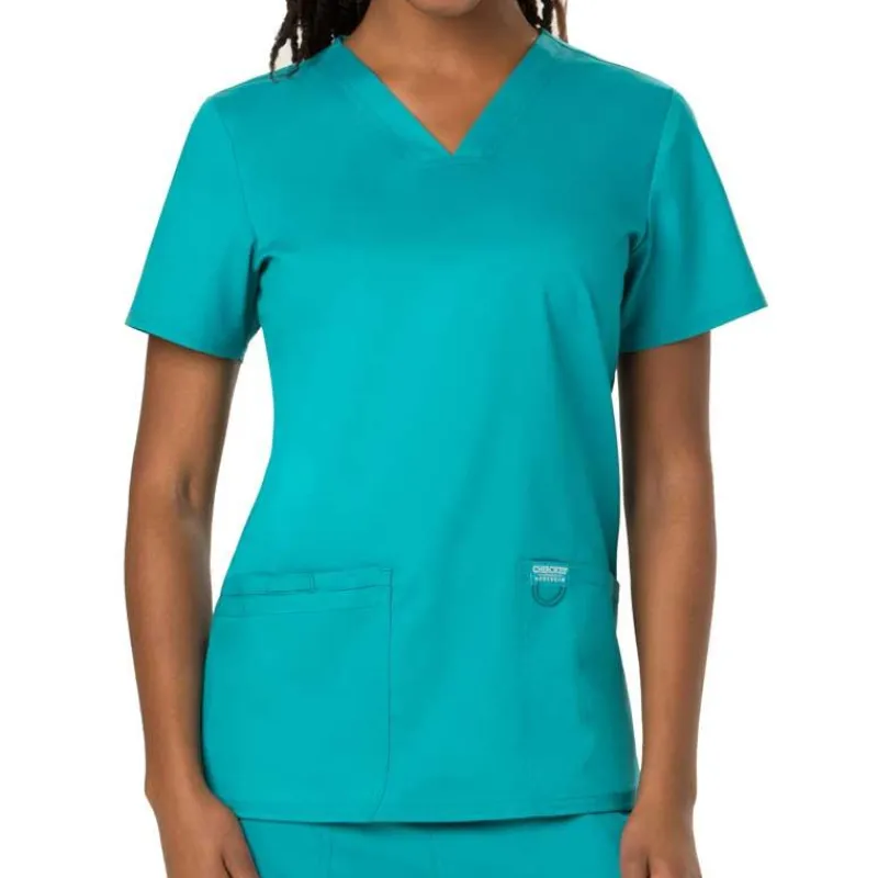 Cherokee WW Revolution Scrub Tops*Cherokee Workwear Revolution Women's V-Neck Scrub Top