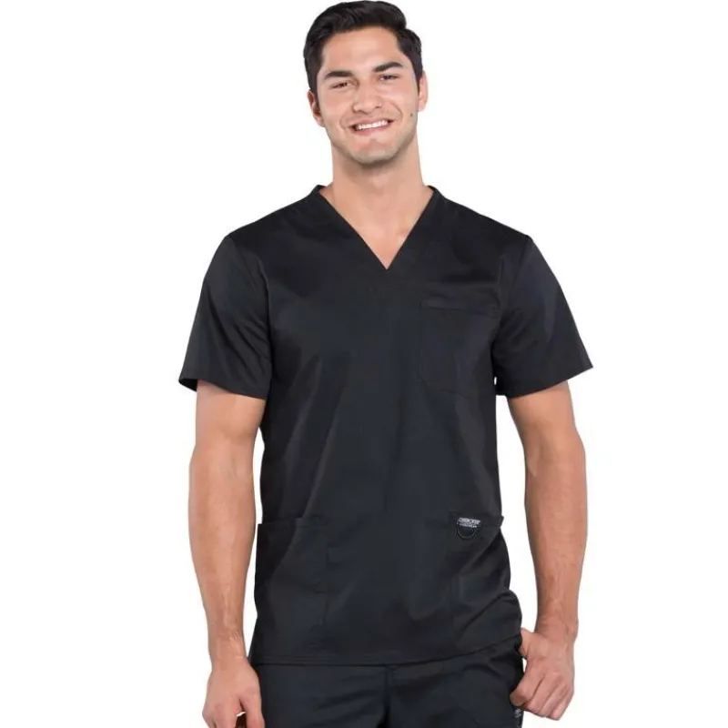 Cherokee WW Revolution Scrub Tops*Cherokee Workwear Revolution Men's V-Neck Scrub Top