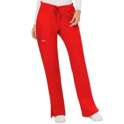 Cherokee WW Revolution Scrub Pants*Cherokee Workwear Revolution Women's Drawstring Cargo Scrub Pant