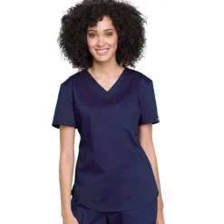 Cherokee WW Revolution Scrub Tops*Cherokee Workwear Revolution Women's V-Neck O.R. Scrub Top