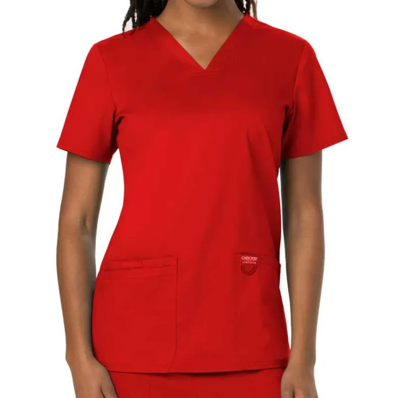 Cherokee WW Revolution Scrub Tops*Cherokee Workwear Revolution Women's V-Neck Scrub Top