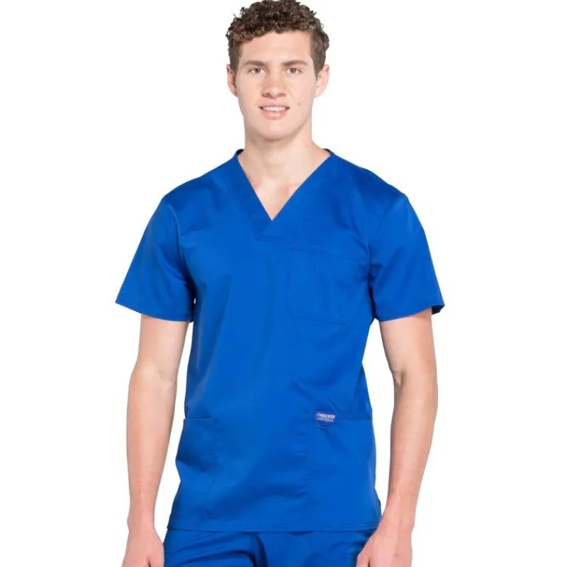 Cherokee WW Revolution Scrub Tops*Cherokee Workwear Revolution Men's V-Neck Scrub Top