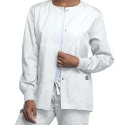Cherokee Workwear Lab Coats & Jackets*Solid Color Warm Up Scrub Jacket