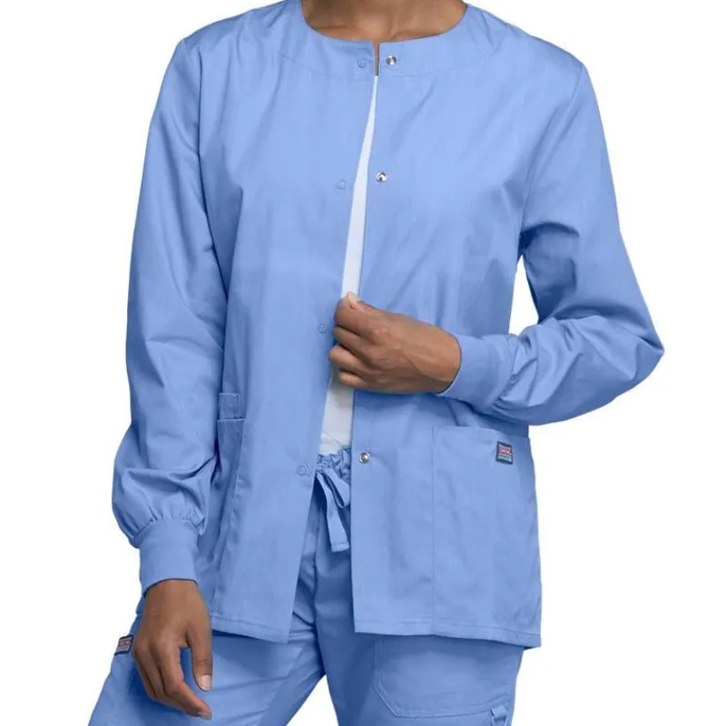 Cherokee Workwear Lab Coats & Jackets*Solid Color Warm Up Scrub Jacket