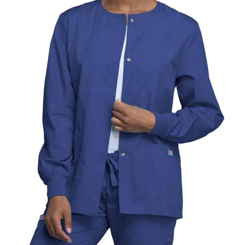 Cherokee Workwear Lab Coats & Jackets*Solid Color Warm Up Scrub Jacket