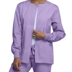Cherokee Workwear Lab Coats & Jackets*Solid Color Warm Up Scrub Jacket