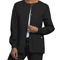 Cherokee Workwear Lab Coats & Jackets*Solid Color Warm Up Scrub Jacket