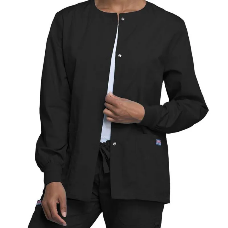 Cherokee Workwear Lab Coats & Jackets*Solid Color Warm Up Scrub Jacket