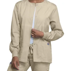 Cherokee Workwear Lab Coats & Jackets*Solid Color Warm Up Scrub Jacket
