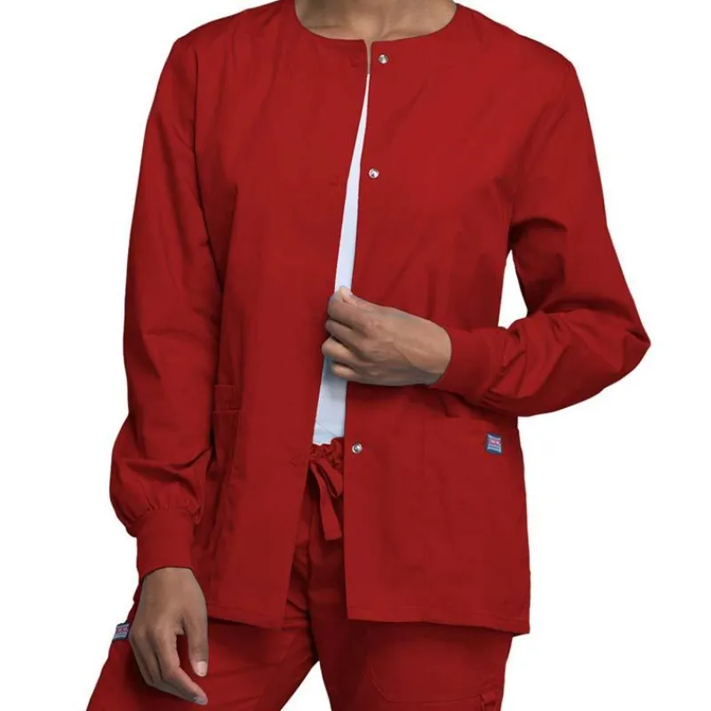 Cherokee Workwear Lab Coats & Jackets*Solid Color Warm Up Scrub Jacket