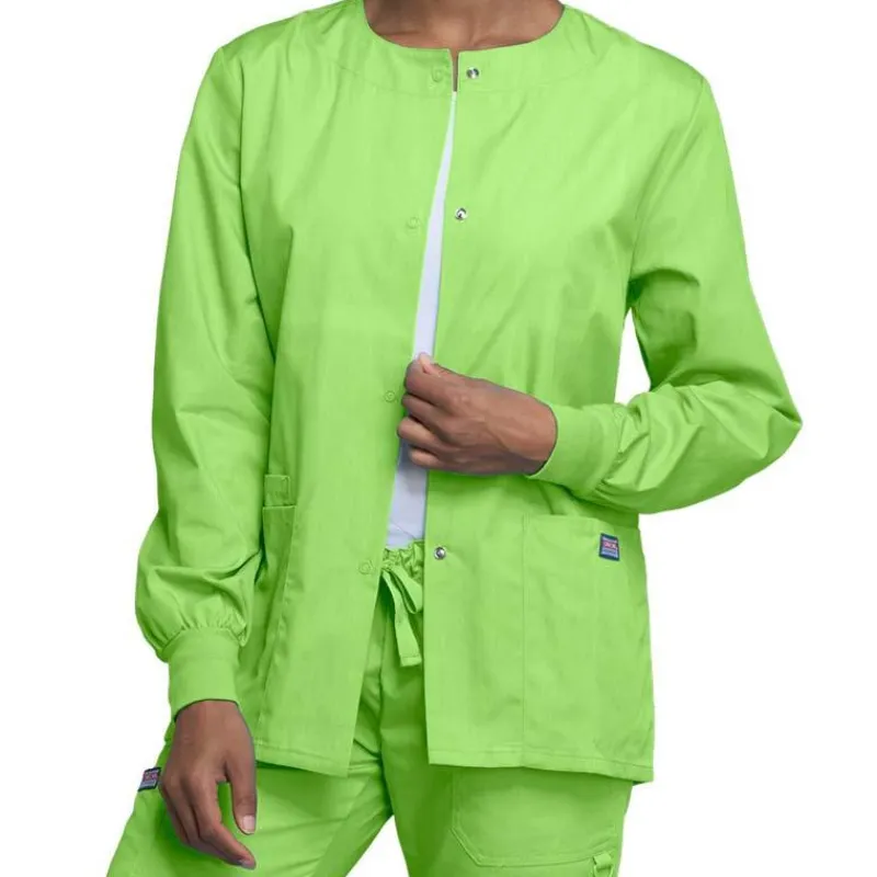 Cherokee Workwear Lab Coats & Jackets*Solid Color Warm Up Scrub Jacket