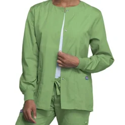 Cherokee Workwear Lab Coats & Jackets*Solid Color Warm Up Scrub Jacket