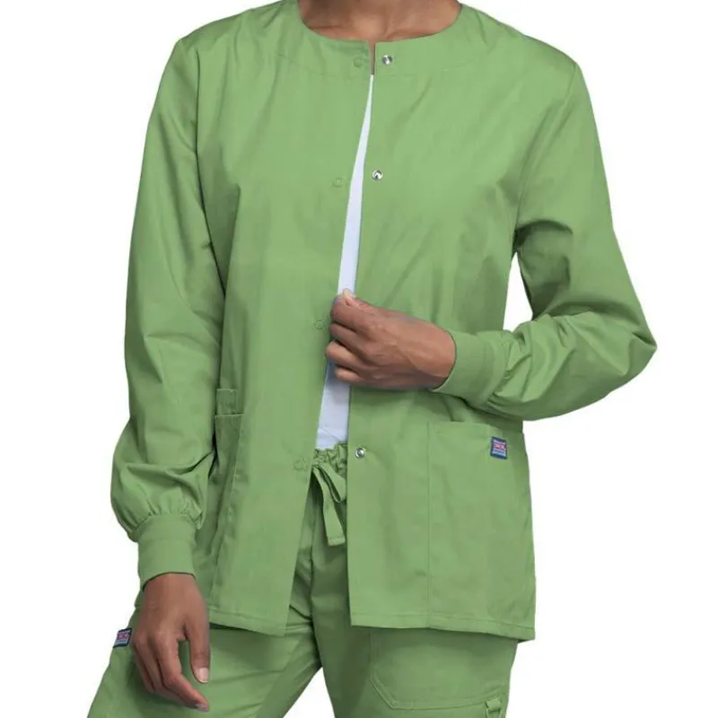 Cherokee Workwear Lab Coats & Jackets*Solid Color Warm Up Scrub Jacket