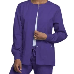 Cherokee Workwear Lab Coats & Jackets*Solid Color Warm Up Scrub Jacket