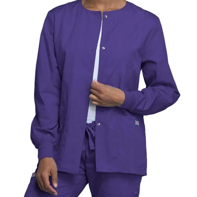 Cherokee Workwear Lab Coats & Jackets*Solid Color Warm Up Scrub Jacket