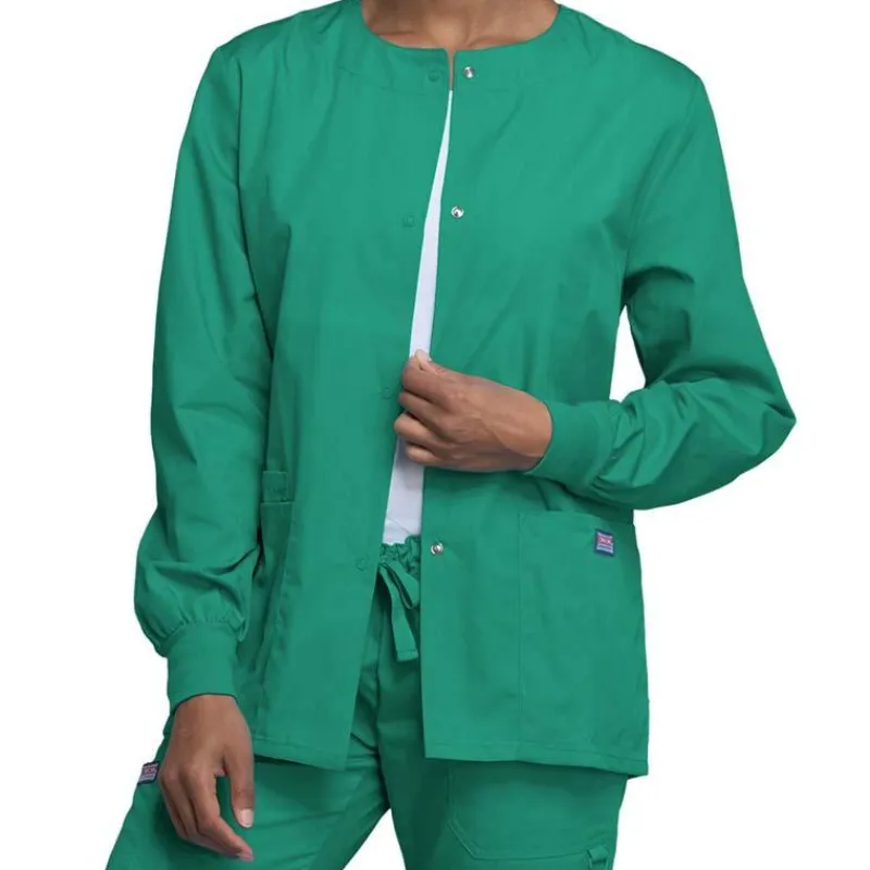 Cherokee Workwear Lab Coats & Jackets*Solid Color Warm Up Scrub Jacket