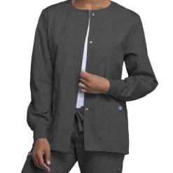 Cherokee Workwear Lab Coats & Jackets*Solid Color Warm Up Scrub Jacket