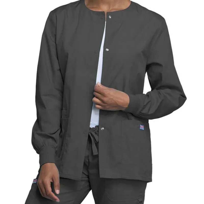 Cherokee Workwear Lab Coats & Jackets*Solid Color Warm Up Scrub Jacket