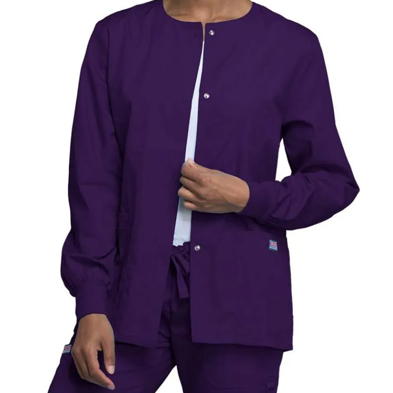 Cherokee Workwear Lab Coats & Jackets*Solid Color Warm Up Scrub Jacket