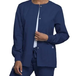 Cherokee Workwear Lab Coats & Jackets*Solid Color Warm Up Scrub Jacket