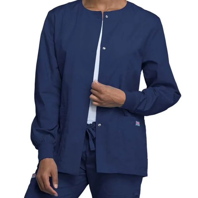 Cherokee Workwear Lab Coats & Jackets*Solid Color Warm Up Scrub Jacket