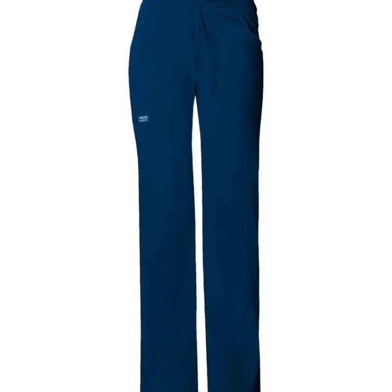Cherokee Workwear Stretch Scrub Pants*Women's Jr. Fit Cargo Scrub Pants-Tall