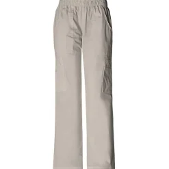 Cherokee Workwear Stretch Scrub Pants*Women's Elastic Waist Cargo Scrub Pants - Tall