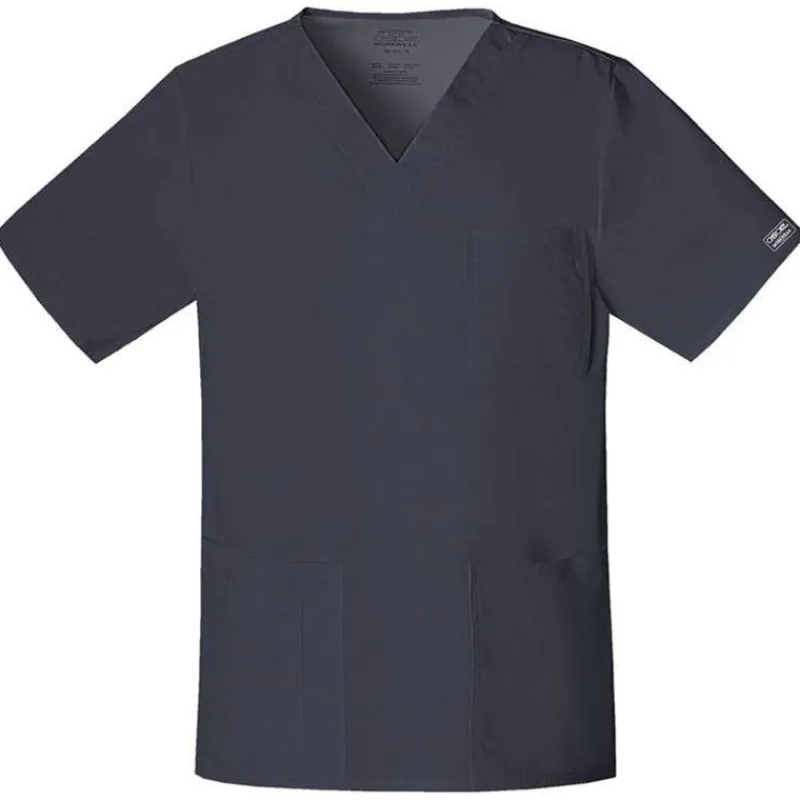 Cherokee Workwear Stretch Scrub Tops*V-Neck Unisex Scrub Top