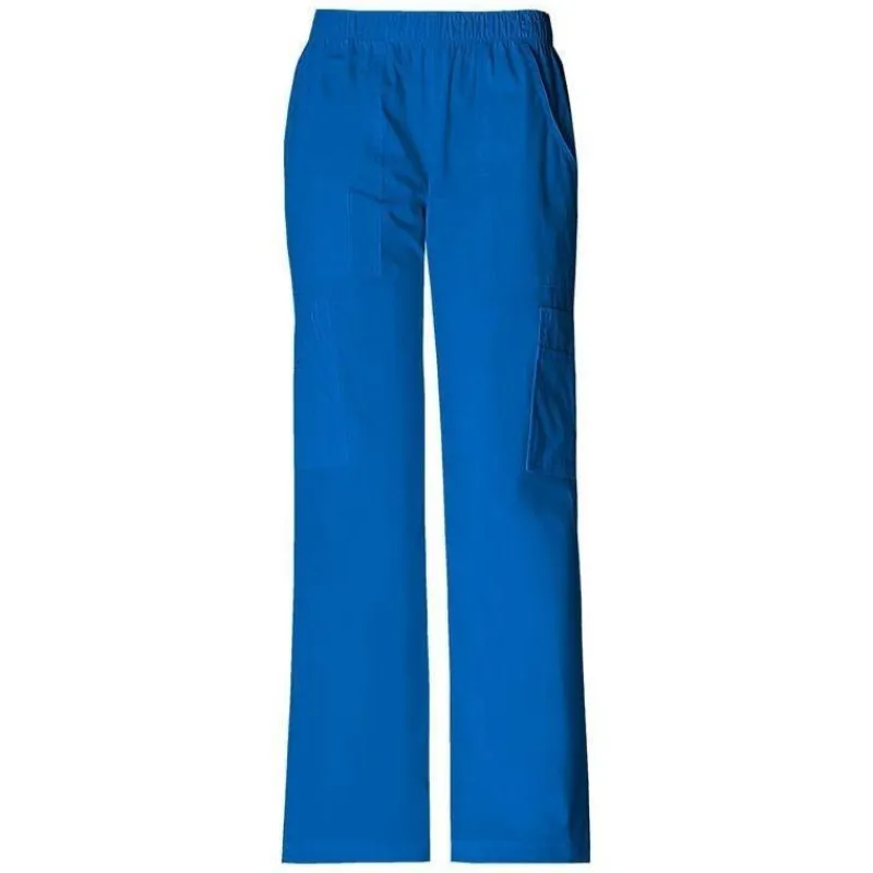 Cherokee Workwear Stretch Scrub Pants*Elastic Waist Scrub Pants - Petite
