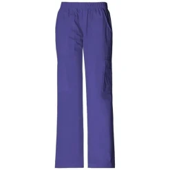 Cherokee Workwear Stretch Scrub Pants*Elastic Waist Scrub Pants - Petite