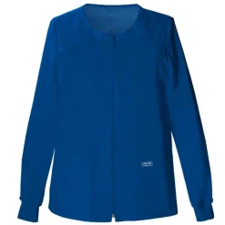 Cherokee Workwear Stretch Lab Coats & Jackets*Women's Zip Front Warm Up Scrub Jacket