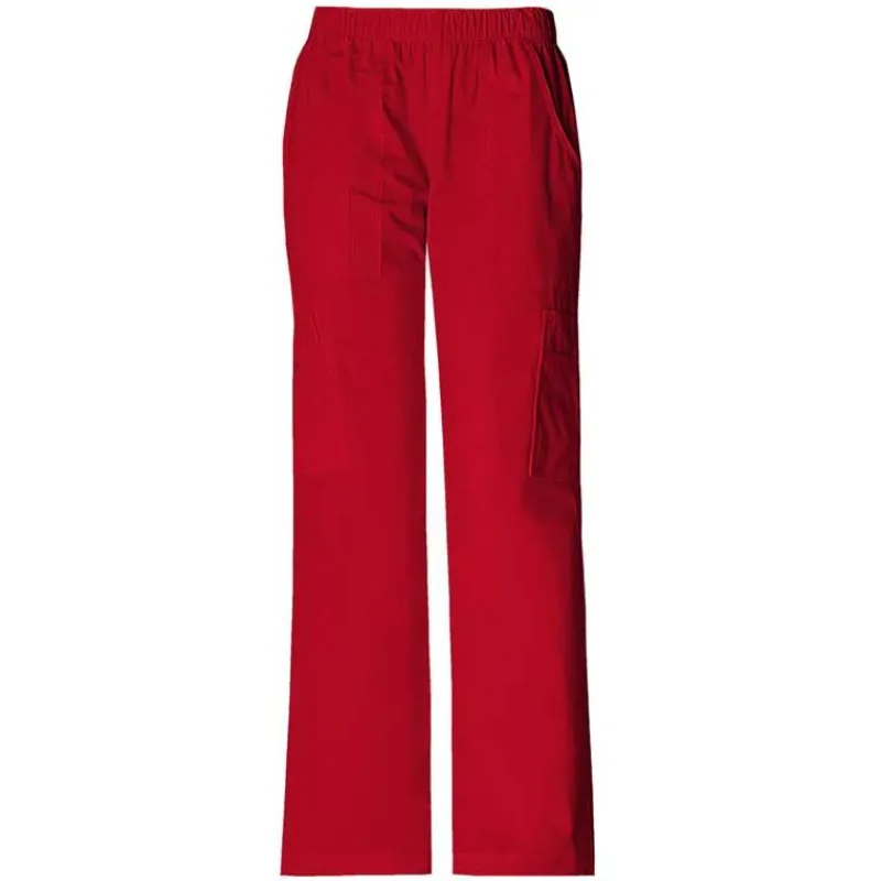 Cherokee Workwear Stretch Scrub Pants*Elastic Waist Scrub Pants - Petite