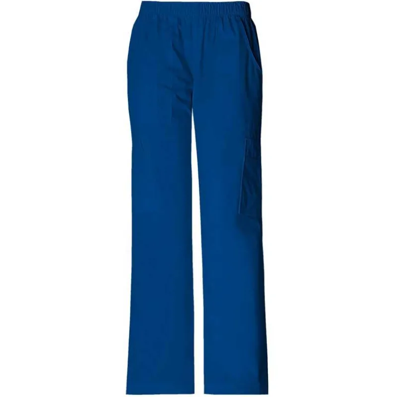 Cherokee Workwear Stretch Scrub Pants*Elastic Waist Scrub Pants - Petite