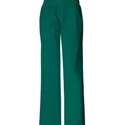 Cherokee Workwear Stretch Scrub Pants*Women's Elastic Waist Cargo Scrub Pants - Tall
