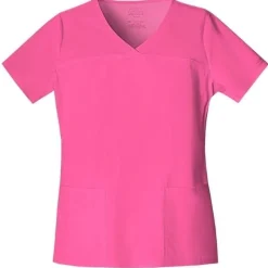Cherokee Workwear Stretch Scrub Tops*Women's V-Neck Scrub Top