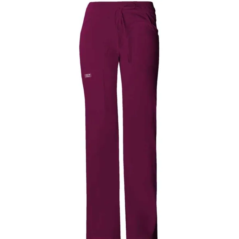 Cherokee Workwear Stretch Scrub Pants*Women's Jr. Fit Cargo Scrub Pants-Tall