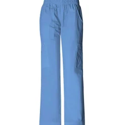 Cherokee Workwear Stretch Scrub Pants*Women's Elastic Waist Cargo Scrub Pants - Tall